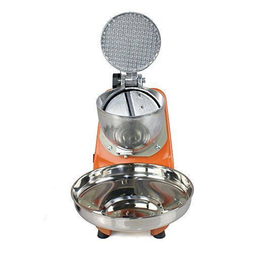 Oteymart 300W Electric Ice Shaver Machine Shaved Ice Snow Cone Maker Ice Crusher Stainless Steel Blade 143 lbs New