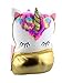 Unicorn Girls 16 inch Fantasy School Backpack (One Size, White/Pink)