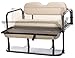 EZGO RXV (2008 - Up) Golf Cart Rear Flip Seat Kit - Stone