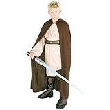 Hooded Jedi Robe Costume Accessory - Medium