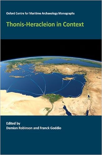 Amazon Com Thonis Heracleion In Context Oxford Centre For Maritime Archaeology Monographs 9781905905331 Robinson Damian Goddio Franck Books