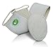 MassageGlo Back Scrubber New Exfoliating Loofah Pads | Better Sponge for Luxury Bath and Shower | Natural Blackhead Remover for Men, Women and Teens | Best Acne Treatment | Better Cleaner Than Brush