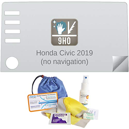 Photodon Clear, Anti-Scratch Screen Protector for Honda Civic 2019 (no Navigation) 7-inch in-Dash with Mobile Screen Protector Installation and Care Kit