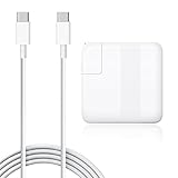 BatPower 61W PD USB-C Charger Power Adapter for New MacBook Pro 15 13-inch Touch Bar Thunderbolt 3 Ports for 2016 2017 2018 MNF82LL/A A1708 A1719 USB C Power Supply -Connector Type C