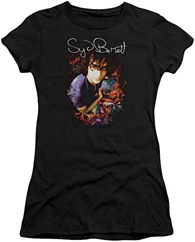 Syd Barrett - Madcap Syd - Juniors Sheer Cap Sleeve T-Shirt - Medium
