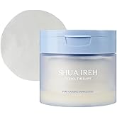SHUA IREH Pure Calming Ampoule Pad – Hydrating Toner Pads with Panthenol & Aloe Vera – 100 Pads / 8.45 fl. oz.