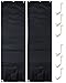 COMPONO Wall Storage Pocket Charts (10 Pocket - 2 Pack, Black) File Organizers with Free Bonus 6 Door Hangers. Best Pocket Chart for School, Classroom, Home or Office. Wall Pocket Chart Organizer