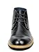 Bruno MARC BERGEN-02 Men's Formal Modern Lace Up Leather Lined Short Ankle Oxford Dress Boots BLACK SIZE 9.5
