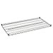 Sandusky Lee WS482474-C Chrome Steel Wire Shelving, 4 Adjustable Shelves, 800 lb. Per Shelf Capacity, 74