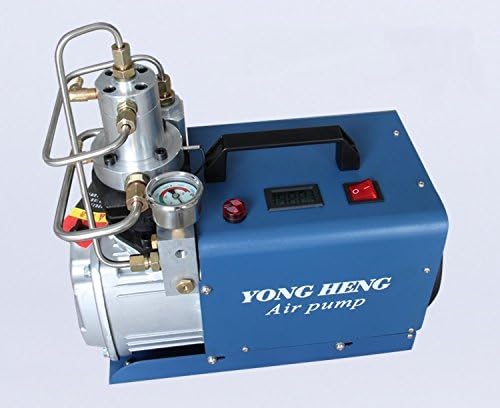 Auto-Stop Air Compressor 30 MPA 4500 PSI 300Bar 220 V Electrical High Pressure PCP Rifle Refilling Air Pump Water Cooling Airgun (YH03ZD)