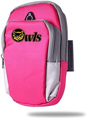 Kennesaw State Owls Convenient Unisex Outdoor Portable Sports Running Arm Package Red