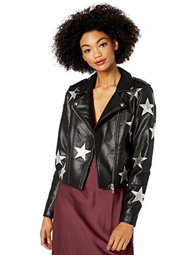 [BLANKNYC] Blank NYC Women's Vegan Leather Moto Jacket