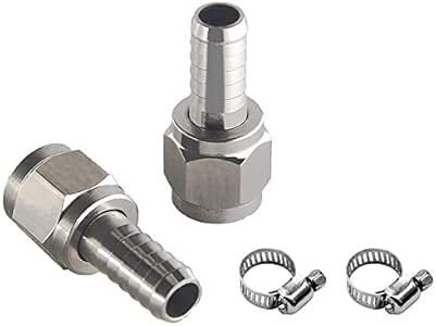 Noblik Tuercas giratorias de acero inoxidable para desconexión de