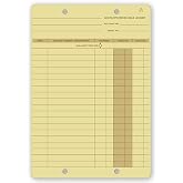 ABC Ledger Cards, Keep Your Accounts receivable Organized! Handy Ledger Cards give You Plenty of Room to Document Customer Payment Histories. (250 Qty)