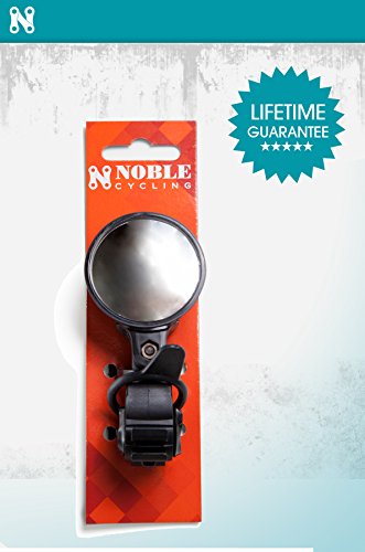 image for Noble Cycling Bike Mirror - Easy mount to handle bar and fully adjusta