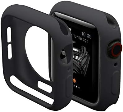 Vieykll Apple Watch Case Series 4 Case 40mm 44mm, Shock-Proof and Shatter-Resistant for Apple Watch Series 4 (Black, 40MM)