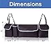 Adjustable 2 in 1Trunk Storage Seat Car Organizer