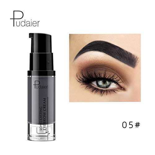 Oksale 6 Colors Makeup Tool Mascara Long Lasting Waterproof Brow Tinted Eyebrow Cream (05#)
