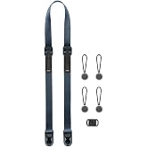 Peak Design Leash Camera Strap - Configurable as a Sling, Neck, Shoulder Strap or Safety Tether, Adjustable, Compact