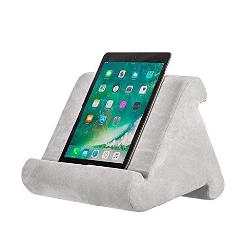 CoscosX Soft Pillow Stand,Universal Multi-Angle Pillow Lap Stand Holder,Multifunction Hands Free Tablet Computer Stand Rest Cushion Crib Knee/Desk for Pads,eReaders,Smartphones,Books,Magazine,Black - Thumbnail 5
