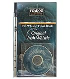 Feadog Nickle Pro"D" Irish whistle and Tutor Book
