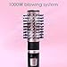 JOYYUM 1000W 2-in-1 Hot Air Spin Brush Styler Auto-rotating Negative Ionic Hair Curler Dryer Brush, 1 1/2 Inch and 2 Inch Brush Attachments, Lavander Fogthumb 3