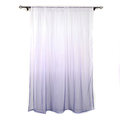 Wensltd Clearance! 1 PC Hook Tulle Door Window Curtain Drape Panel Sheer (I)