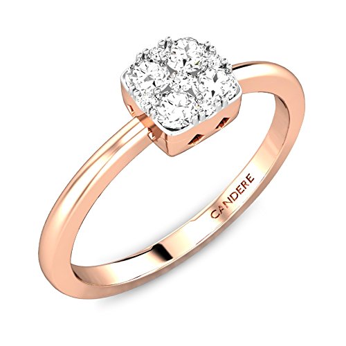 Buy Candere By Kalyan Jewellers Gold and Diamond Ring for Women at