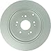 BOSCH 26011549 QuietCast Premium Disc Brake Rotor - Compatible with Select Acura RDX; Honda CR-V; REAR - Single