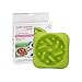 Dog Bowls Slow Feeder Fun Interactive Anti-Choke Pet Bowl Non-Slip Drink Water Bowl Healthy Food Bowl Bloat Stop Happy Foraging Bowl (Green)