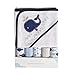 saftan Baby Bath Hooded Towels Set with 5 Baby Washcloths, Super Soft and Absorbent Baby Towel and Face Cloths for Newborn, Baby Essentials for Newborn Boys and Girls, Whale