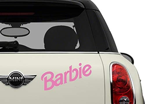 barbie bumper sticker