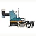 COHK USB Charging Port Dock Flex Cable with Microphone and Headphone Audio Jack Replacement for Phone 6 4.7 inchs Grey