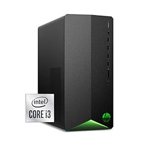 HP Pavilion Gaming Desktop, NVIDIA GeForce GTX 1650 SUPER, Intel Core i3-10100, 8 GB DDR4 RAM, 256 GB PCIe NVMe SSD…