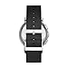 Skagen Connected Men's Hagen Stainless Steel and Leather Hybrid Smartwatch, Color: Silver, Black (Model: SKT1100)