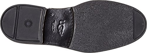 Ugg Mens Baldvin Leather Chelsea Boot Black Size Desertcart