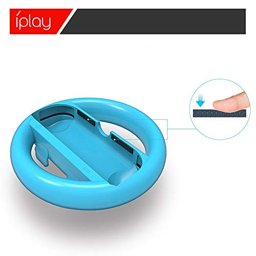 Switch Steering Wheel Switch Racing Wheel for Nintendo Joy Con Controller Handle - Thumbnail 5