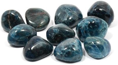 Blue Apatite Extra Grade Tumble Stone (20-25mm) Single Stone