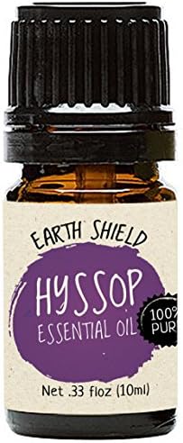 Earth Shield Hyssop Essential Oil is 100% Pure and Therapeutic Grade - 10ml