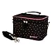 Yumbox Lunch Box Lunch Bag. Insulated, Compact and Easy to Clean, Ages 3+, Perfect for Kids or Parents. Fits Lunch Box, Snack and Drink – Etoile Black