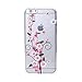 Urberry Iphone 6plus/6s Plus Case [Bling Diamond Soft TPU Design], Urberry 3d New Year Flower High Clear Case Cover for Iphone 6plus/6s Plus with a Screen Protector
