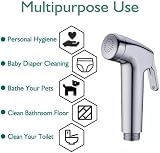 Hairstore Handheld Shower Head Bidet Spray with Stainless Steel 1.5m Hose view 3