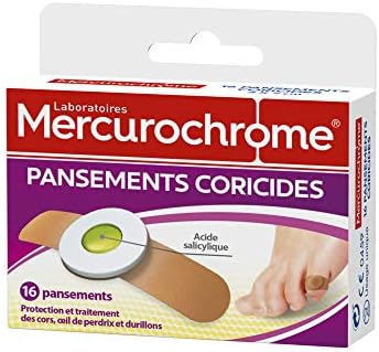 Mercurochrome 16 Coricide Plasters