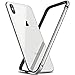 RANVOO iPhone Xs Case/iPhone X Case, Hard Slim Thin Case Protective Bumper with Soft TPU Inner Frame Compatible for iPhone Xs (2018)/iPhone X-Silver