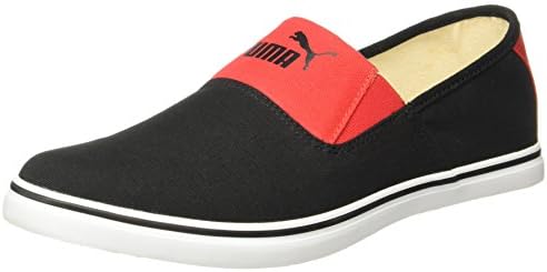 puma red loafers