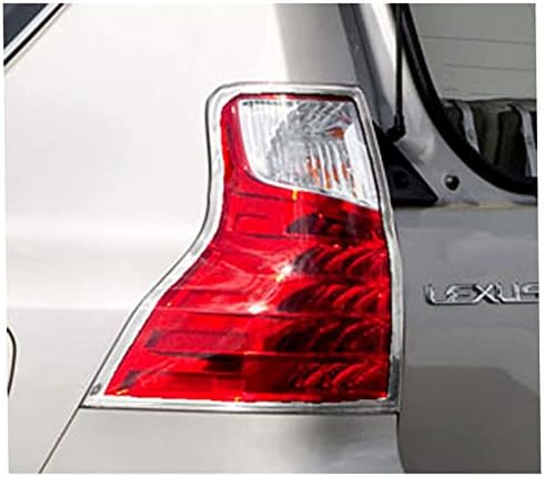 Tail Light Bezels for 2010-2013 Lexus GX Series [Chrome] Premium FX