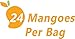 (BIG BAG) Paradise Green - Mango Chips 10 oz - No Added Sugar, Sweet and Tangy, Unsweetened, Non GMO