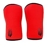 Bear KompleX Compression Knee Sleeves, Fitness & Support for Workouts & Running. Sold in Pairs-Crossfit Training, Weightlifting, Wrestling, Squats & Gym Use. 5mm&7mm Thick, Multicolor for Men & Women