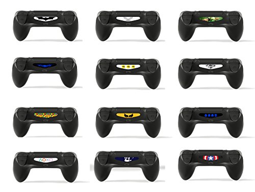 giZmoZ n gadgetZ Unqiue 20x Pack LED Light Bar Decal Sticker for Playstation 4 / Slim/Pro PS4 Controller DualShock 4