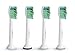 Charmzo Sonicare Toothbrush Heads 6 Pack-Replacement for Philips Electric Sonic Care Tooth Brushes Dental HX 6014 ProResults, Platinum, EasyClean, DiamondClean, FlexCare, Gum Health models